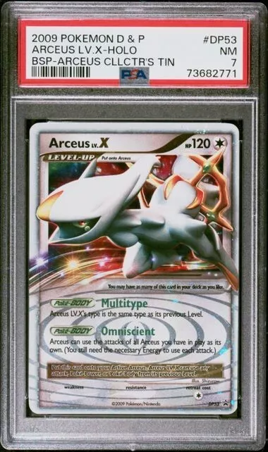 Pokemon Arceus Lv. X Tin Opening 