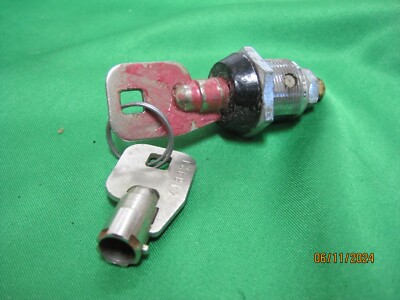 Vintage arcade Wallbox tubular cam lock with Nut & Pin !!!
