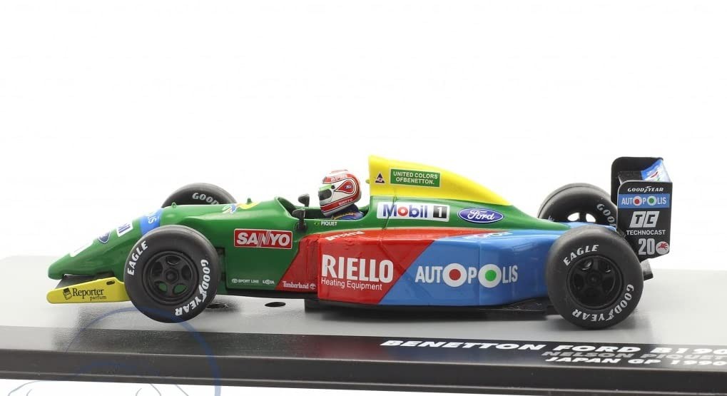 F1 Minicar 1/43 Benetone Ford B190 Nelson Pike JAPAN GP 1990