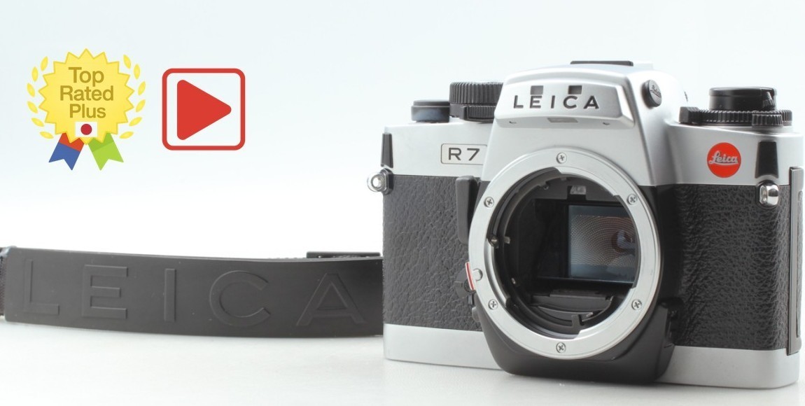 Tested [ Near MINT w/Strap ] Leica R7 35mm SLR Film Camera R Mount From JAPAN