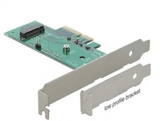 Delock 89370 PCIe M.2 Green Grey PCI Express Card x4 1 x NVMe M.2 Key M SSD