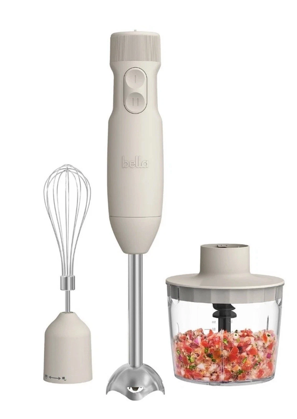 Bella 4-in-1 Compact Immersion Blender System with 250w Motor
Opens in a new window or tab
