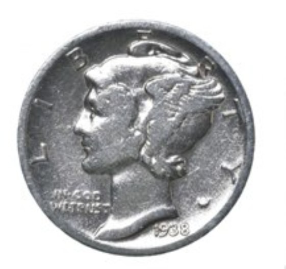 1938-S Mercury Silver Dime
