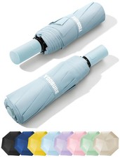 Yoobure Automatic Travel Umbrellas for Rain - 42.5 inches, Blue-Just 1pc