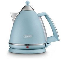 De'Longhi KBX3016.AZ Jug Kettle Argento Flora 3000W Anti-limescale Filter