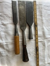 PS&W SOCKET CHISELS TIMBER FRAMING LARGE 3PCS