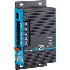 ECTIVE MPPT Solar Laderegler DSC25 Solarregler 350WP 25A f&uuml;r 2 12V Batterien PV