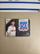 2019 Topps Series 1 Chris Sale 150th Anniversary Commemorative Patch AMP-CSA