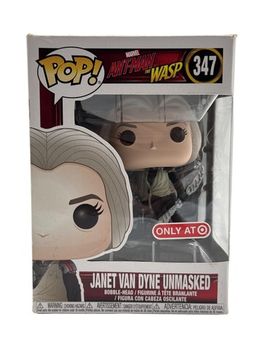 Funko Pop Marvel Ant-Man And Wasp Janet Van Dyne Unmasked 347 Target Exclusive