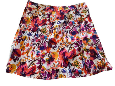 RipSkirt Hawaii Women's LG Poise Pink Floral Wrap Skirt Beach Vacation