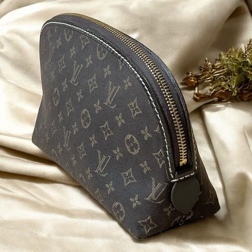 Officiel Louis Vuitton Pochette Pochette Maquillage Cosmétique Marron