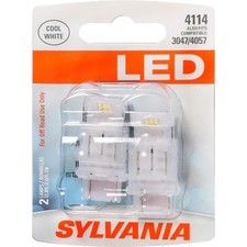 Sylvania 4114 Led White Mini Bulb For Drl Reverse 2 Bulbs