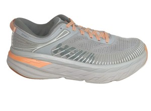 Hoka One Bondi 7 Womens Running Shoes USA Sz 10 D  EUR 42.67 Gray