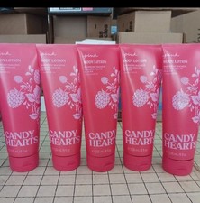 5 Victoria's Secret Pink CANDY HEARTS Body Lotions