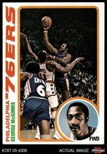 1978 Topps #90 George McGinnis 76ers Indiana 4 - VG/EX