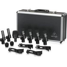 Behringer BC1200 Professional 7-Piece Drum Mic Set for Studio Live Application