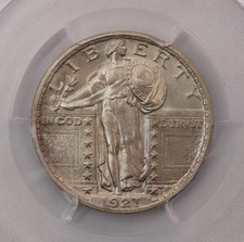 1921 Standing Liberty Quarter PCGS MS65FH
