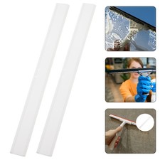 2 Pcs Rubber Squeegee Replacement Strips Window Squeegee Refill Wiper