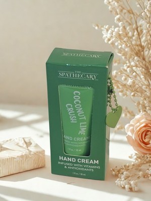 The Spathecary Coconut Lime Scented Hand Cream Moisturizer 1 fl oz