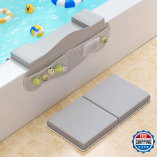 JAUPH Bath Kneeler and Elbow Rest Pad Set, Non-Slip Memory Foam Kneeling Pad S