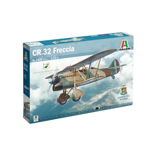 CR 32 FRECCIA - AERONAUTICA MILITARE 100th ANNIVERSARY KIT 1:72 Italeri Kit Aere - Immagine 3 di 3