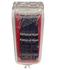 Vintage Victory Purse Pack Black Bobby Pins With Clear Hard Case For Hair