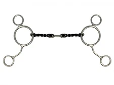 Showman Stainless Steel Wonder Bit w/ Twisted Mouth & Dogbone Center