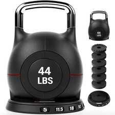Adjustable Kettlebell Weight Set 2.3kg-20kg Home Gym Workout Fitness Exercise UK