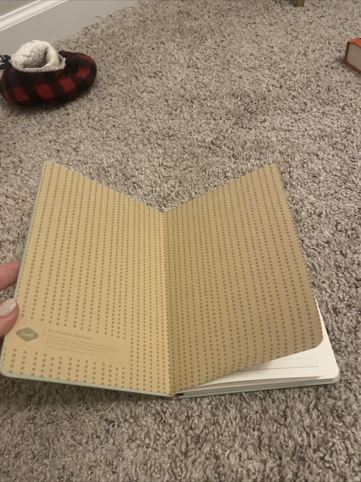 Denik Petite Blooms Embroidered Journal