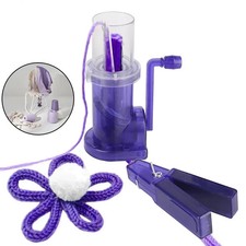 Knit Loom Machine Hand Crank for DIY Sweaters Scarves with