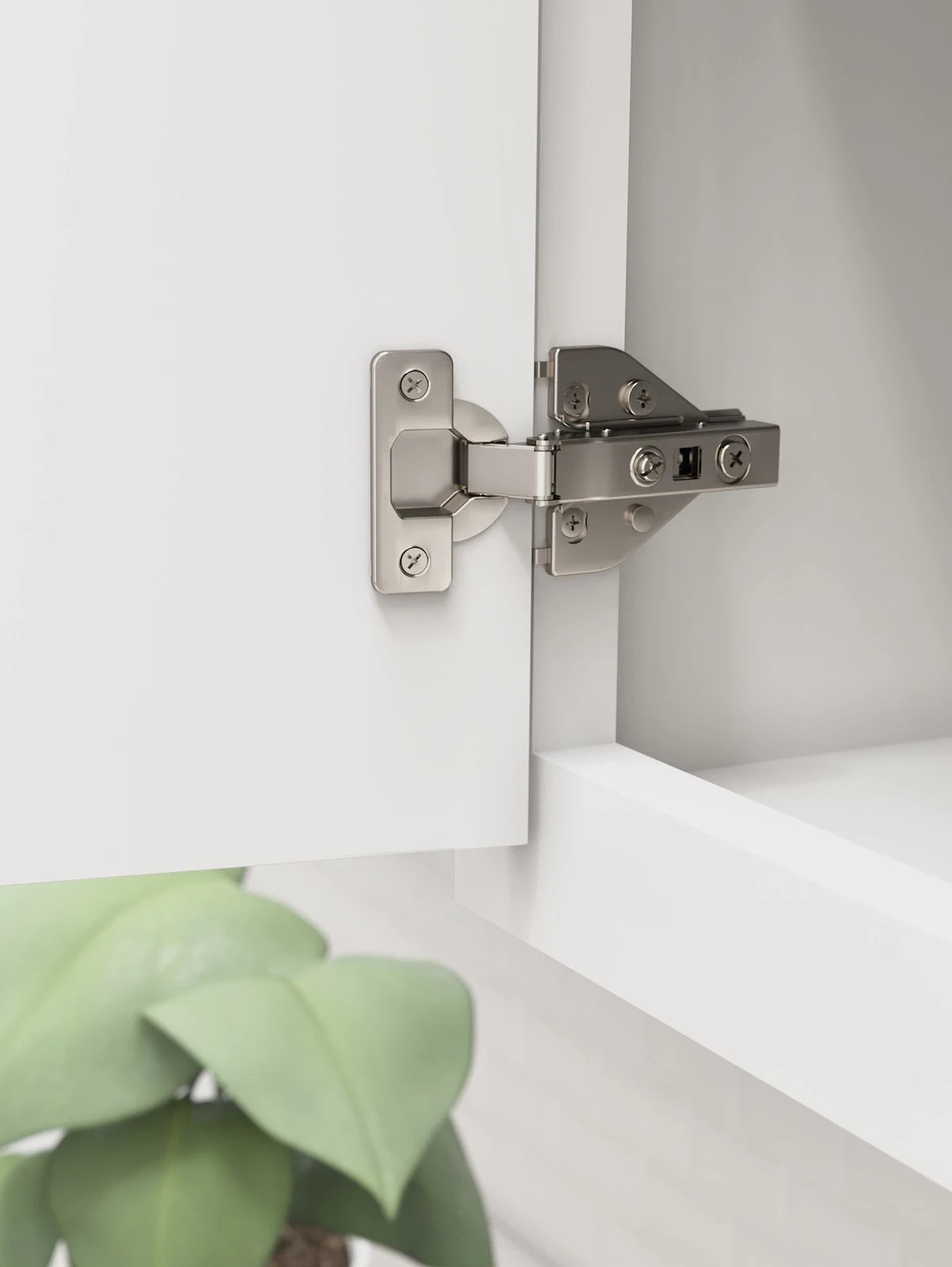 10 Pks of 2 Amerock BP9238SCFF  1/2&rdquo; Overlay Face Frame Soft Close Hinges Nickel