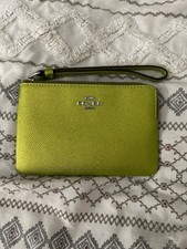 Coach Womens Corner Zip Wristlet