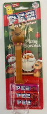 Pez Dispenser MERRY CHRISTMAS Santa Clause with Candy Made in USA New