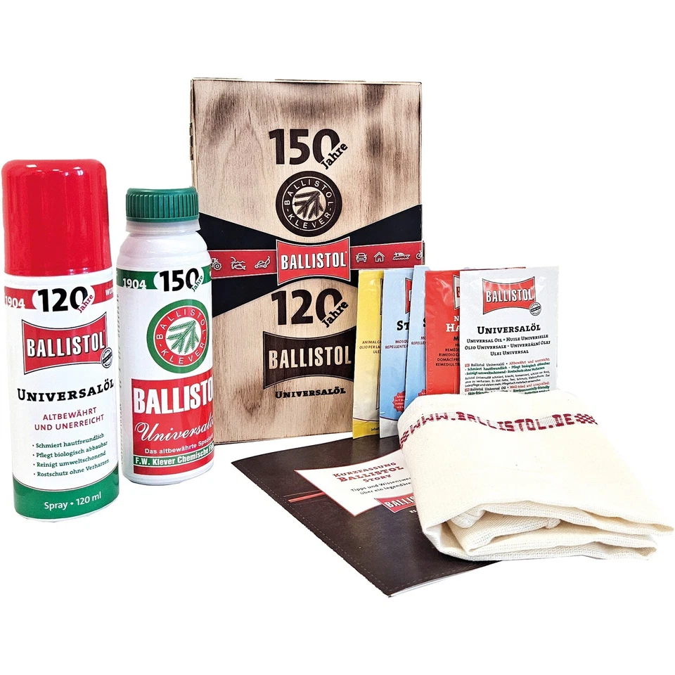 BALLISTOL Jubiläumsbox Universalöl+Spray Öle / Reiniger unisex NEU