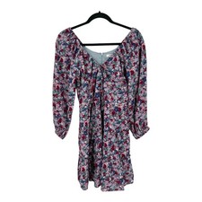 Madewell dress Amalia floral tiered minidress size 2