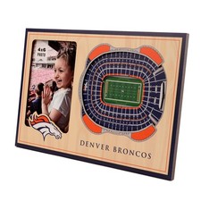 YouTheFan NFL Denver Broncos 3D StadiumViews Picture Frame - 80 Chars Max 
