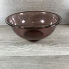 Vtg Corning Vision Ware Pyrex #325 2.5L Large Glass Nesting Bowl - Cranberry