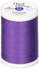 Dual Duty XP General Purpose Thread, 250-Yard, Deep Violet