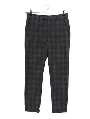 Premium by Jack&Jones Stoffhose Damen Grau Gr. 38 Business Klassisch Polyester