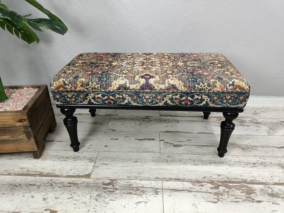 Farmhouse bench, Coffee table, Side table, Dressing table bench, Window seat - Image 3 of 4