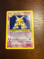 Buy Alakazam 001/130 Base Set 2 Holo online | eBay