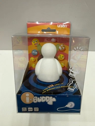 NEW SEALED i-Buddy GREEN/BLUE USB Gadget MSN Windows Live Messenger Union Retro