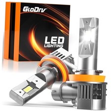  2026 Upgraded H 11 LED Light Bulbs for Cars, 6500K Cool White, H11/H8/H9