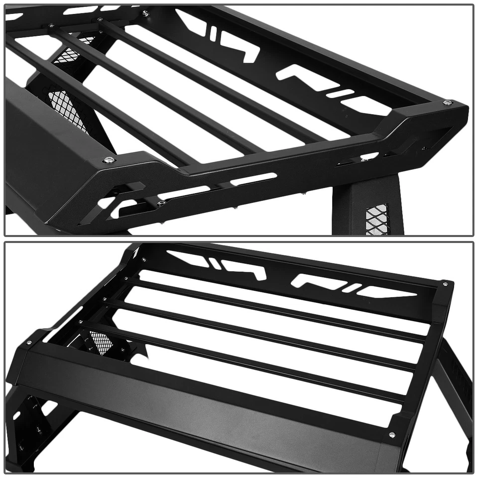 Barra antivuelco con plataforma para camioneta Ford F150 2009-2020 + cesta portaequipajes superior Foto 3 de 4
