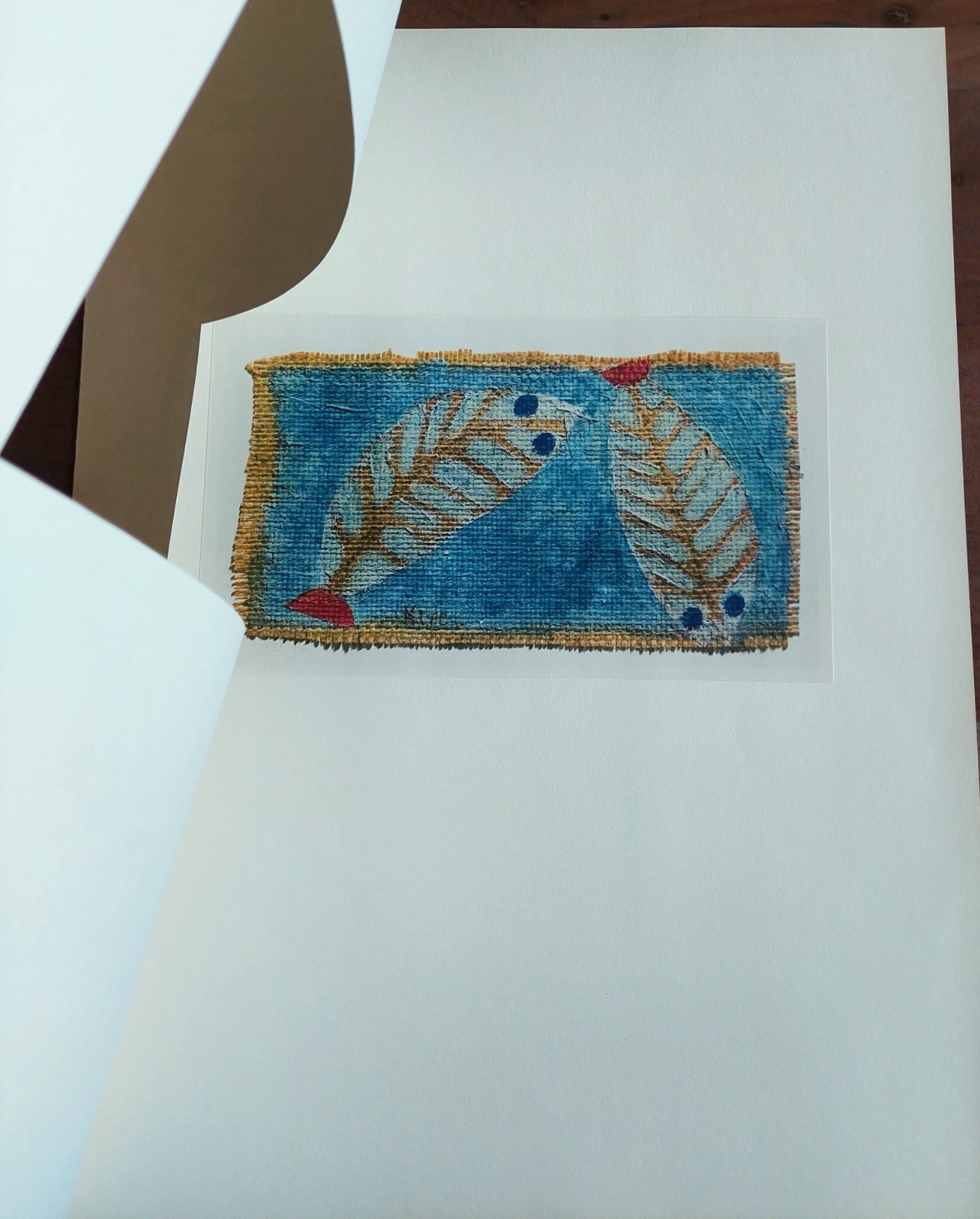 Paul Klee: Seiltänzer (1923 Bauhaus Weimar) Original-Farblithografie Signiert – Bild 4