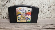 Rugrats in Paris: The Movie (Nintendo 64, 2000) N64 Authentic Tested