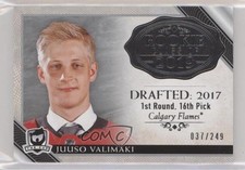 2018 Upper Deck The Cup Rookie Class of 2019 37/249 Juuso Valimaki #2019-JV 7zf