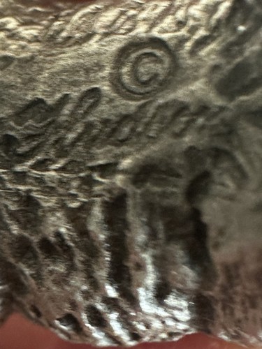 Hudson “Noah’s Ark” Pewter Wolf Vintage Figurine Miniature Animal Collectible - Picture 6 of 6