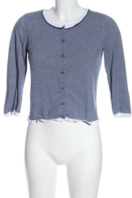 H&M Cárdigan Mujeres Chaqueta Talla EU 36 azul-blanco look casual - Imagen 1 de 4