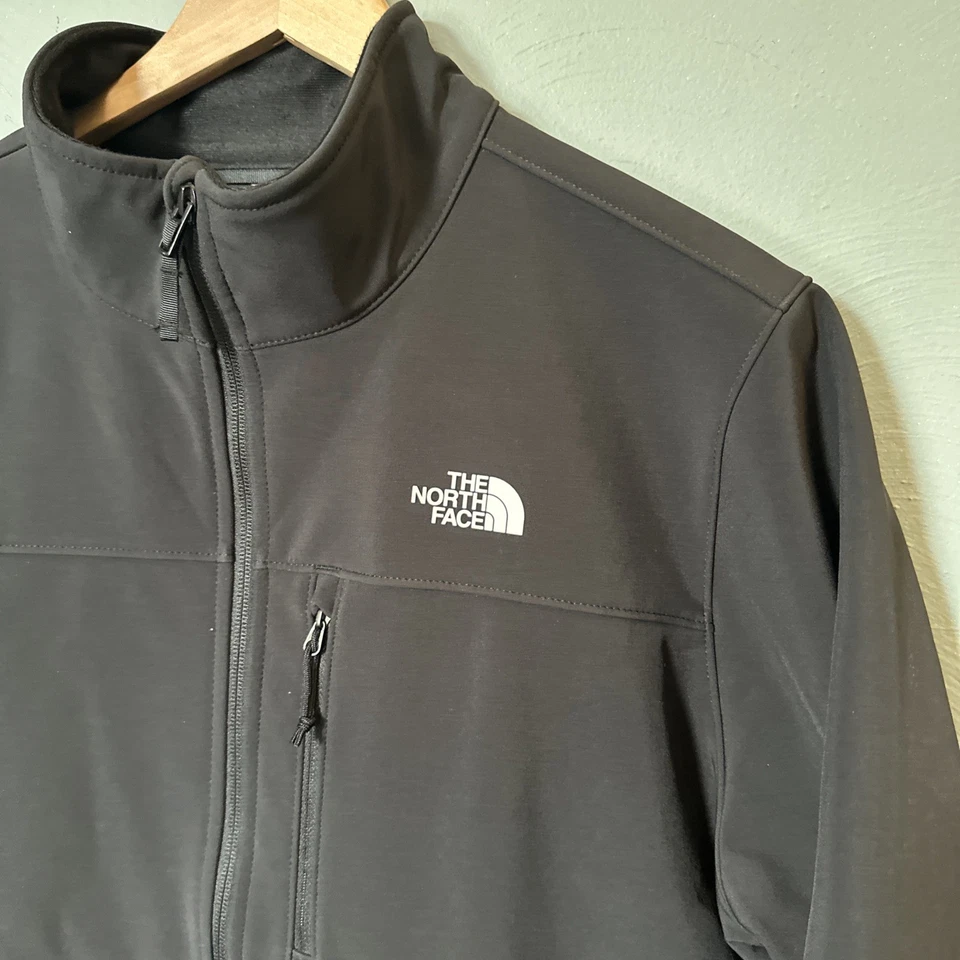 Chaqueta para mujer The North Face talla XL Apex Bionic 3 negra cremallera completa abrigo de longitud media Foto 2 de 4